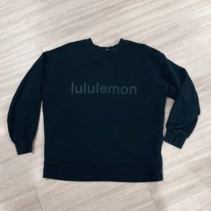 lululemon perfectly oversized crew